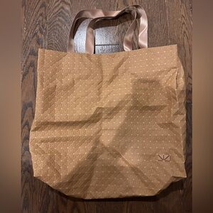 Bao Bao Issey Miyake Tan Cart Cotton Tote